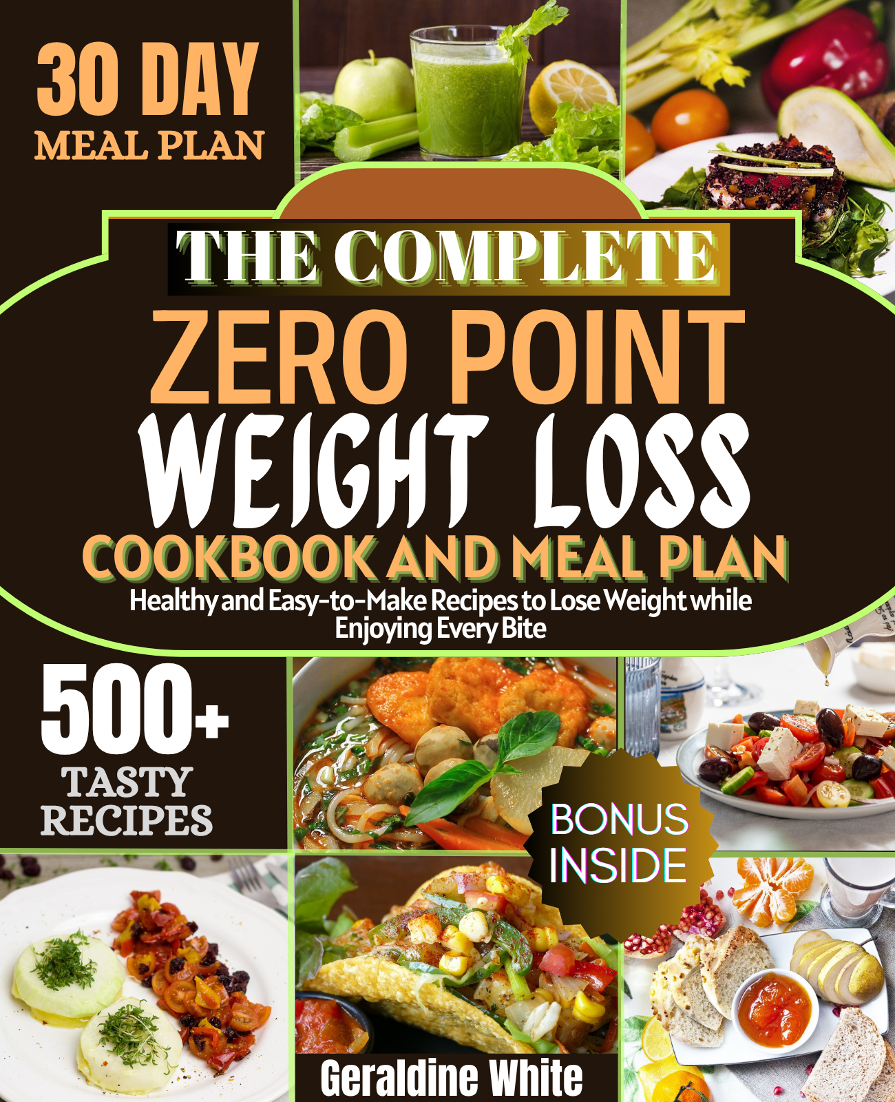 The Complete Zero Point Weight Loss Cookbook And Meal Plan